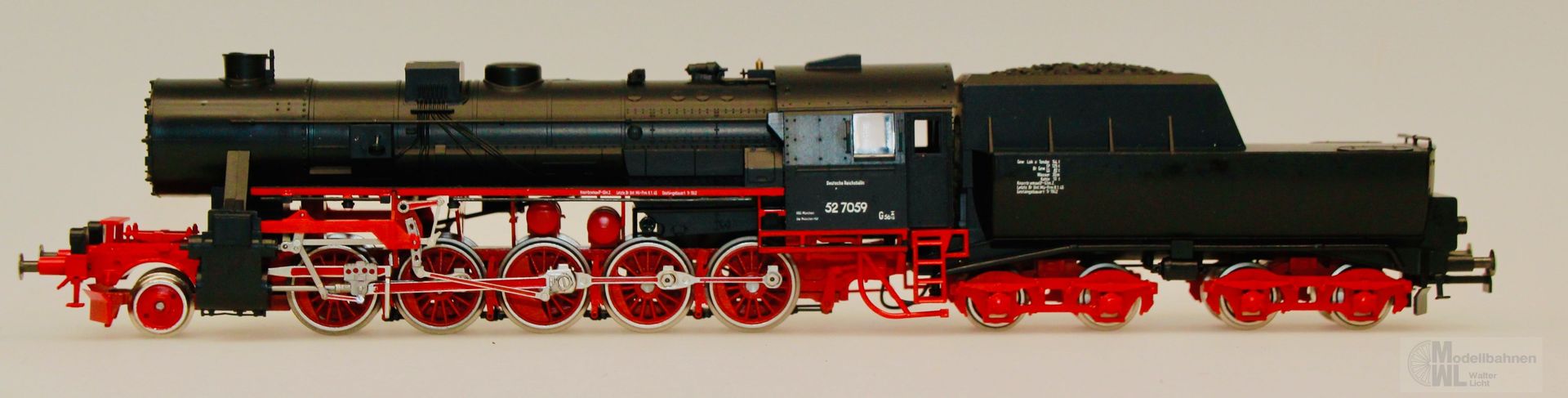 Liliput 5202 - Liliput - Dampflok BR 52 7059 DR Ep.III H0/GL